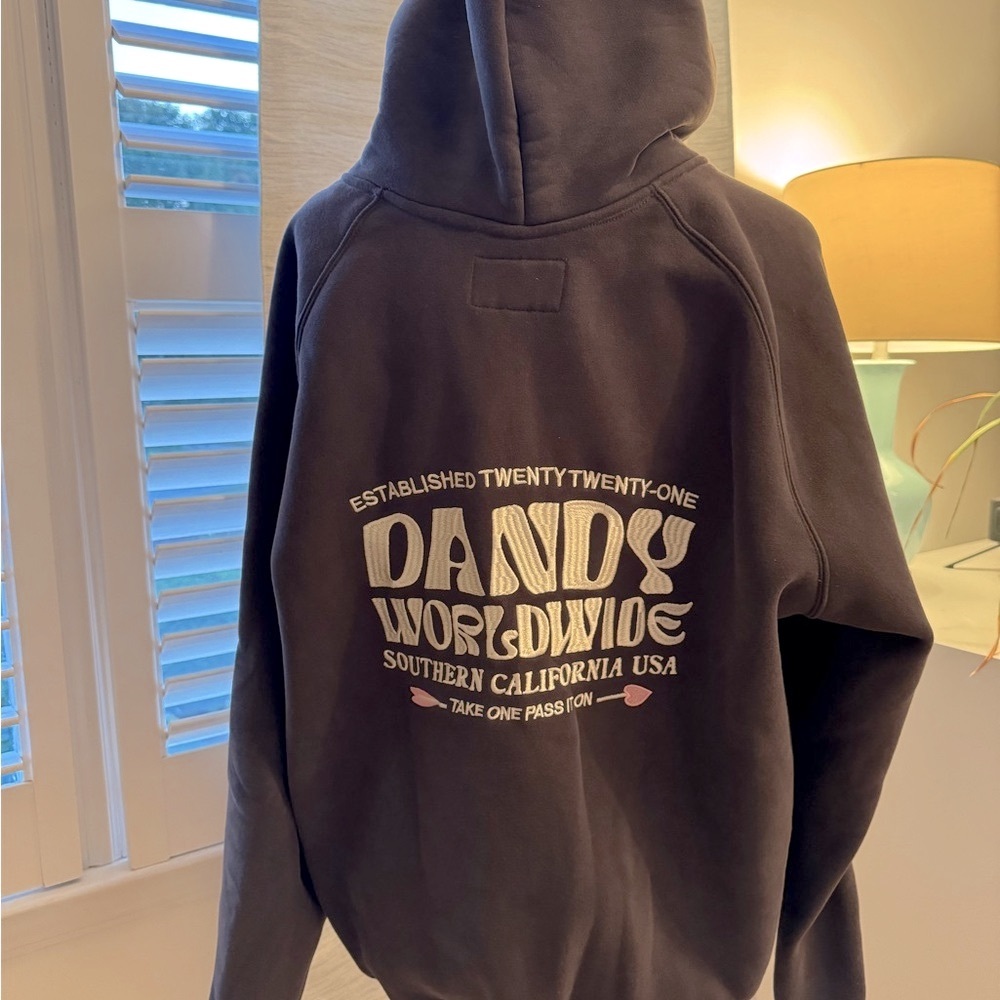 Dandy - “Heart on My Sleeve” Oversized Lux Hoodie, Size L